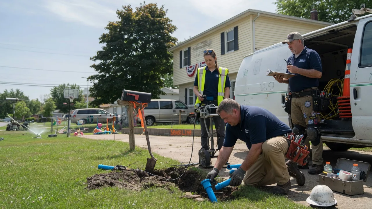 Slab Leak Repair in Glenford, OH near me